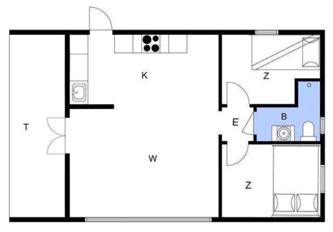 Immaculate 2-Bed House At The Beach 12H Brenderup Exteriör bild